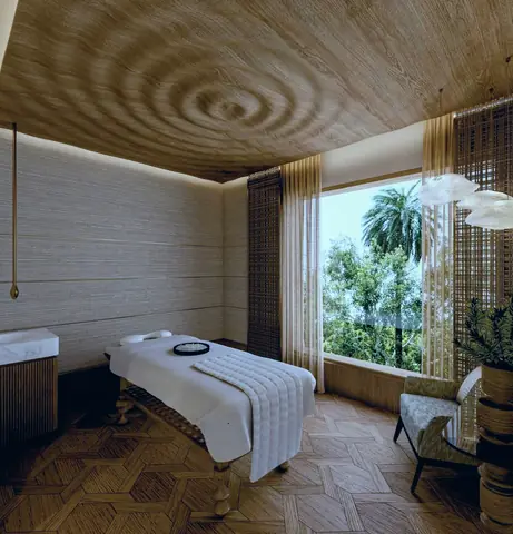 Clubhouse spa treatment room